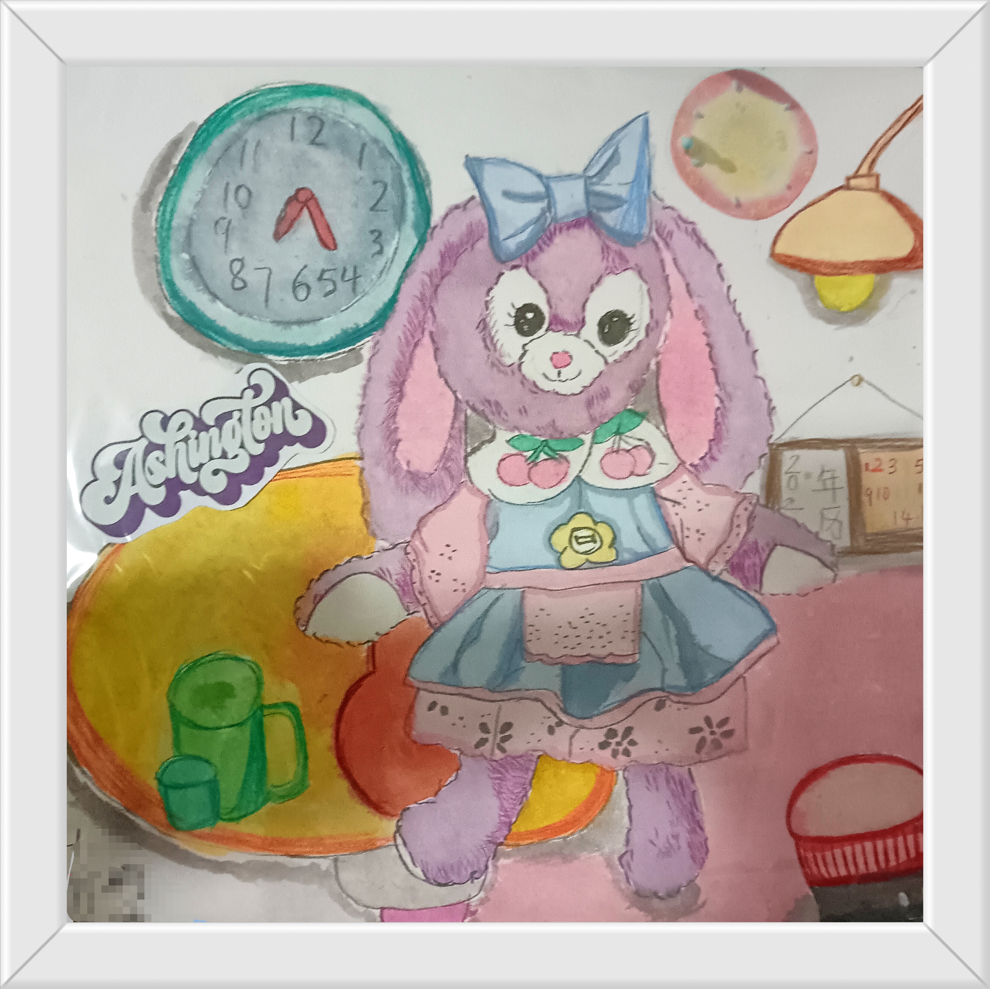 今日画《毛绒玩具》